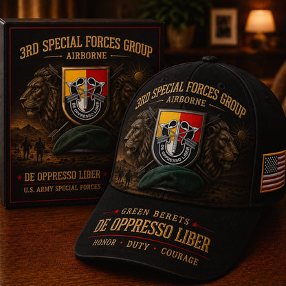 🗡️U.S. Army Special Forces “De Oppresso Liber” Tribute Cap