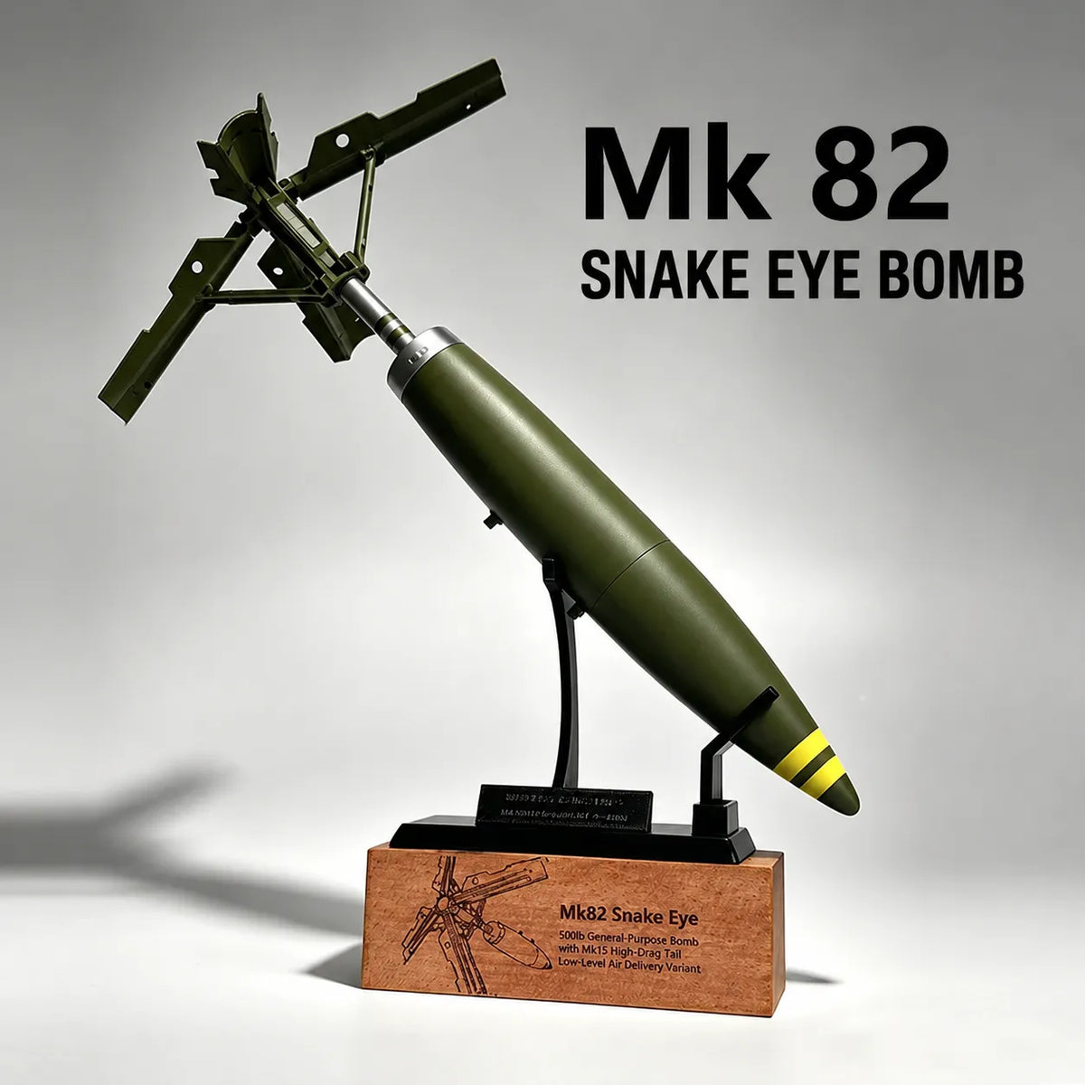 MK82 Sidewinder Bomb Model – 1:8 Scale Military Collectible