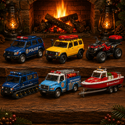 2026 Rescue Vehicles Advent Calendar – 24 Days of Emergency Vehicle Surprises