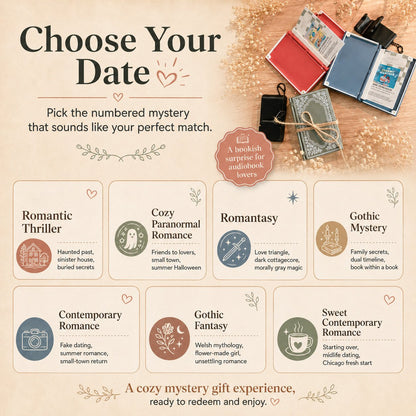 📚Blind Date With An Audiobook 🎧 | Mystery Audiobook Gift For Book Lovers