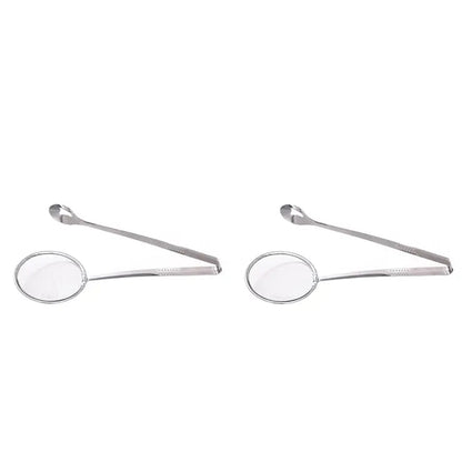 🔥 2pack-2-in-1 Stainless Steel Strainer Tongs – Grab, Drain & Serve with One Tool