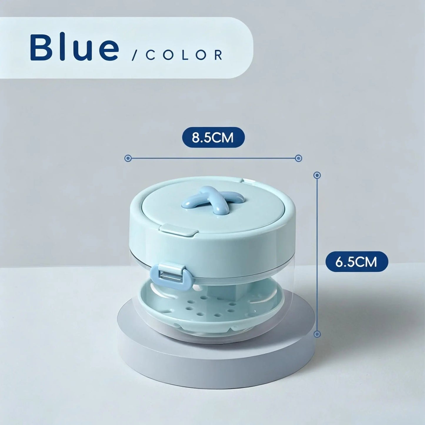 🦷 All-in-One Retainer Cleaning Case with Mirror Brush & Soaking Tray