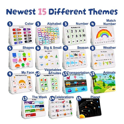 My Preschool Busy Book✨The Ultimate Learning Adventure for Little Hands!📚Hardcover & Non-Toxic & Smooth Rounded Corners.