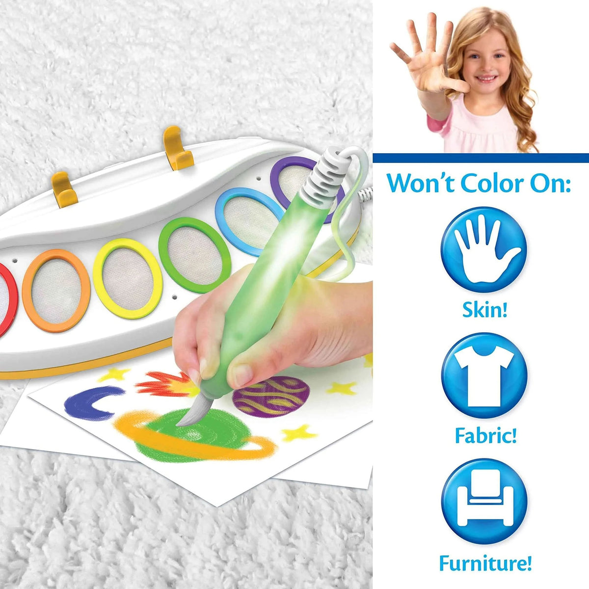 🎨 Color Wonder Magic Light Brush & Mess-Free Painting Set