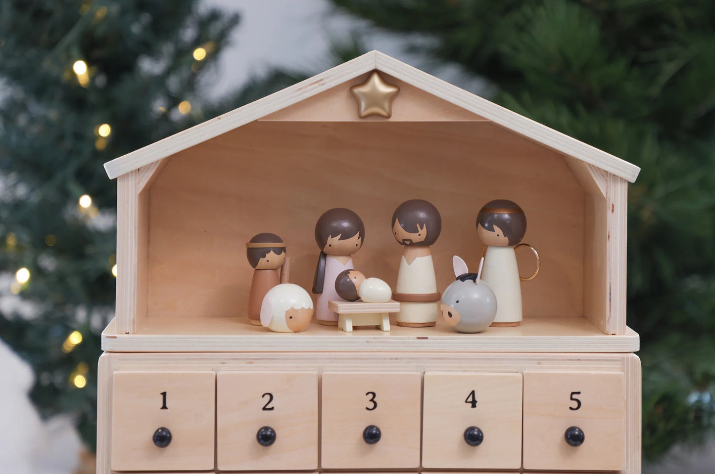 🔥[Official Licensed] ✝Nativity Advent Calendar 2026 – Christmas Countdown with Nativity Figures
