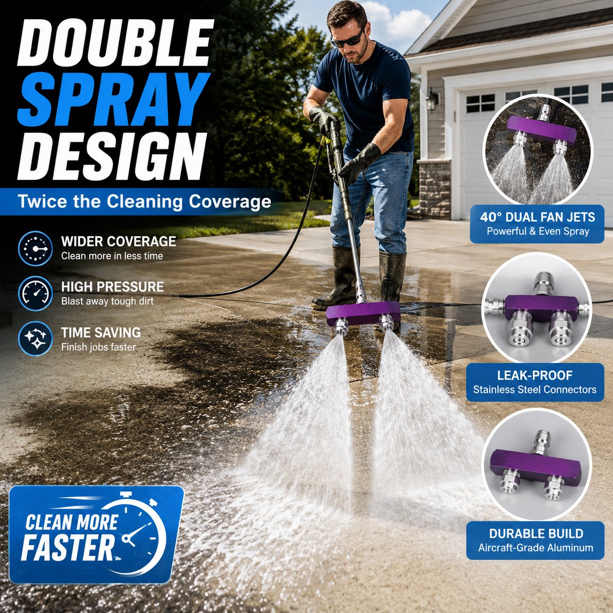 💦 Pressure Washer Turbo Nozzle