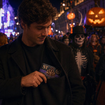 🦇 DARK UNIVERSE COLLECTOR'S EDITION WALLET – Gothic Horror Accessory