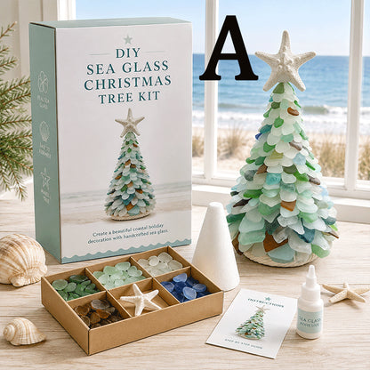 🔥49% Off Last Day - BUY 3 GET 1 FREE🎄DIY Sea Glass Christmas Tree Kit