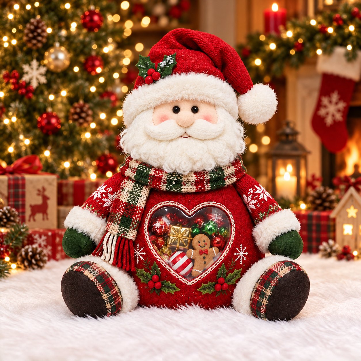 Christmas Character Refillable Treat Holder