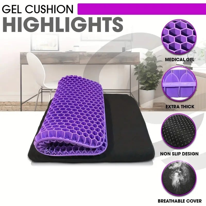 ✨LAST DAY 49% OFF❤Ergonomic Silicone Seat Cushion – Relief You Can Feel