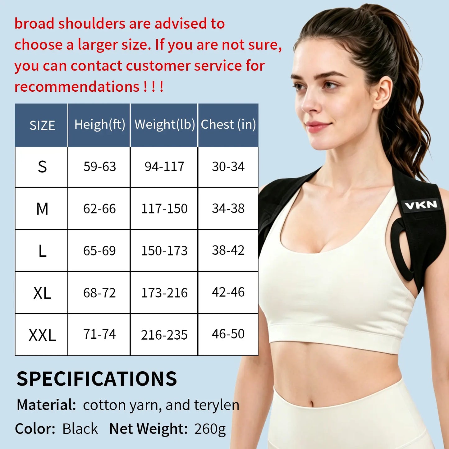Adjustable Posture Corrector – Comfortable Back Support Brace for Men & Women (XS–XXL)