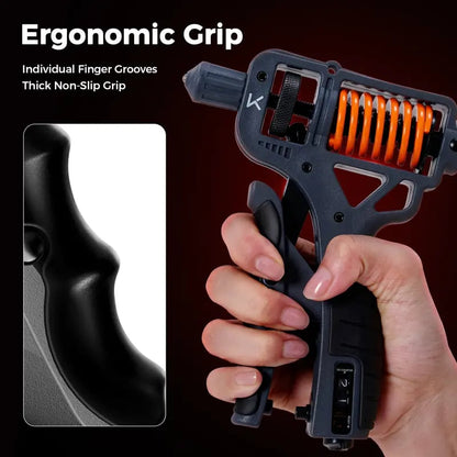 💪Ergonomic Adjustable H-Grip Hand Trainer – Forearm Strengthener