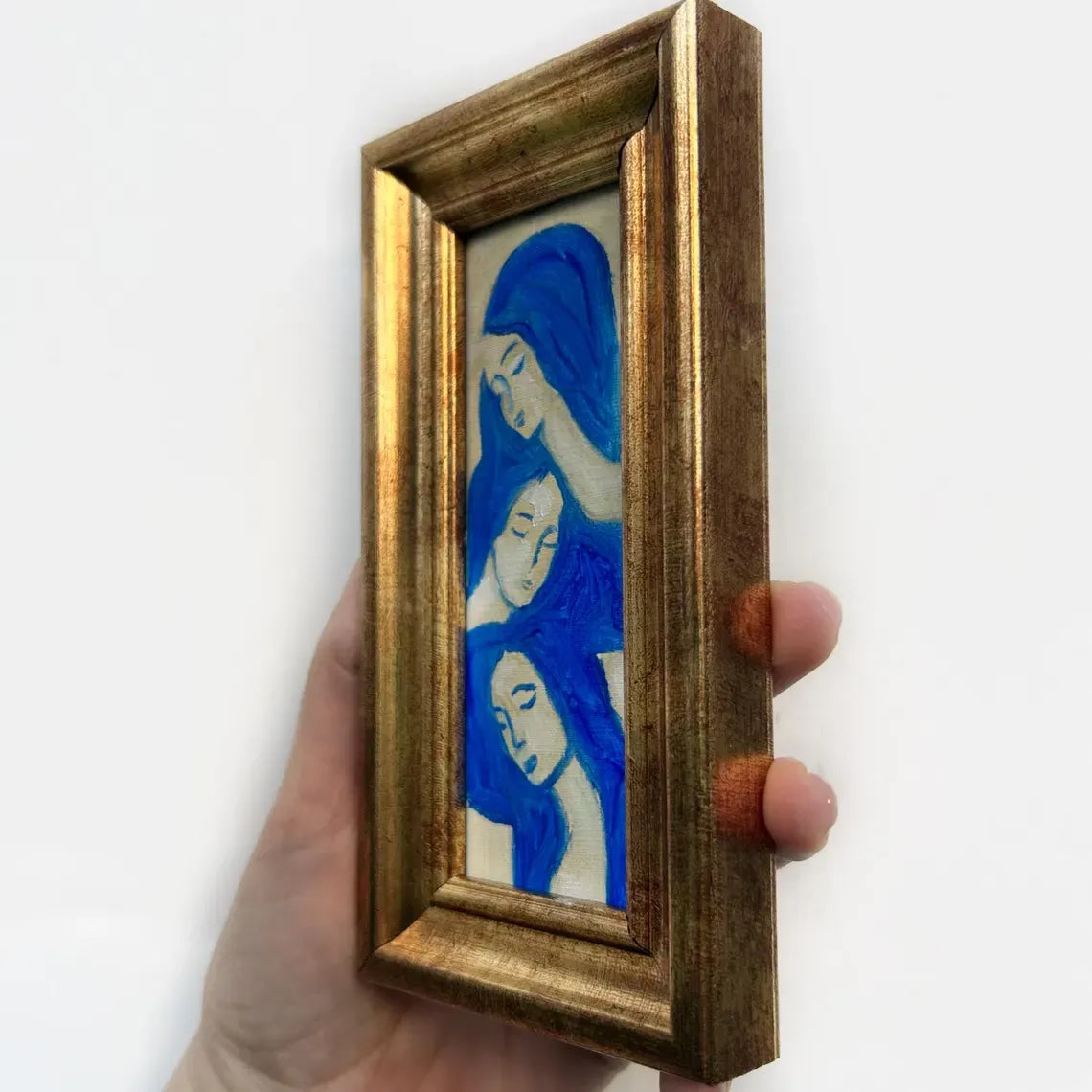 💚 Sisters Forever – Miniature Framed Art