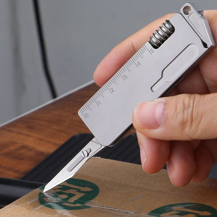 🛠️ Grade-5 Titanium 10-in-1 EDC Multi-Tool