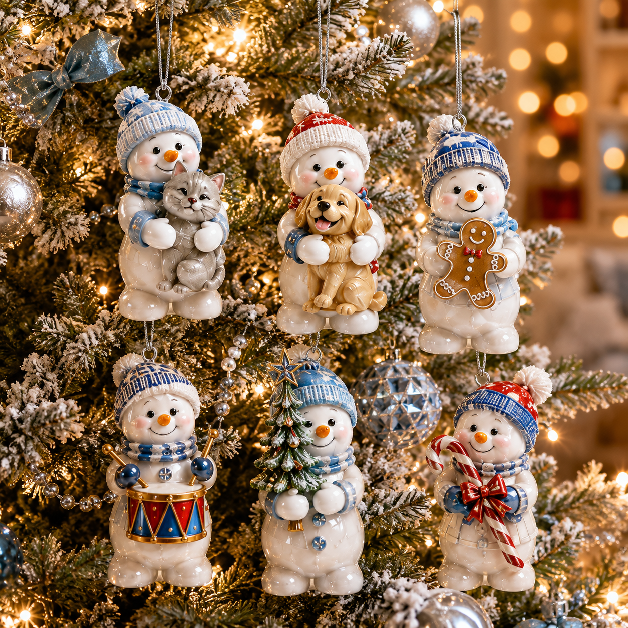 🔥24-Day Christmas Countdown Advent Calendar – Snowman Christmas Series