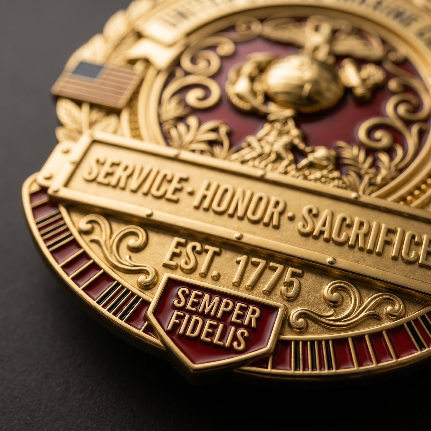🇺🇸 Last Day Promo: 49% OFF 🎖️United States Marine Corps Honor Brooch Pin