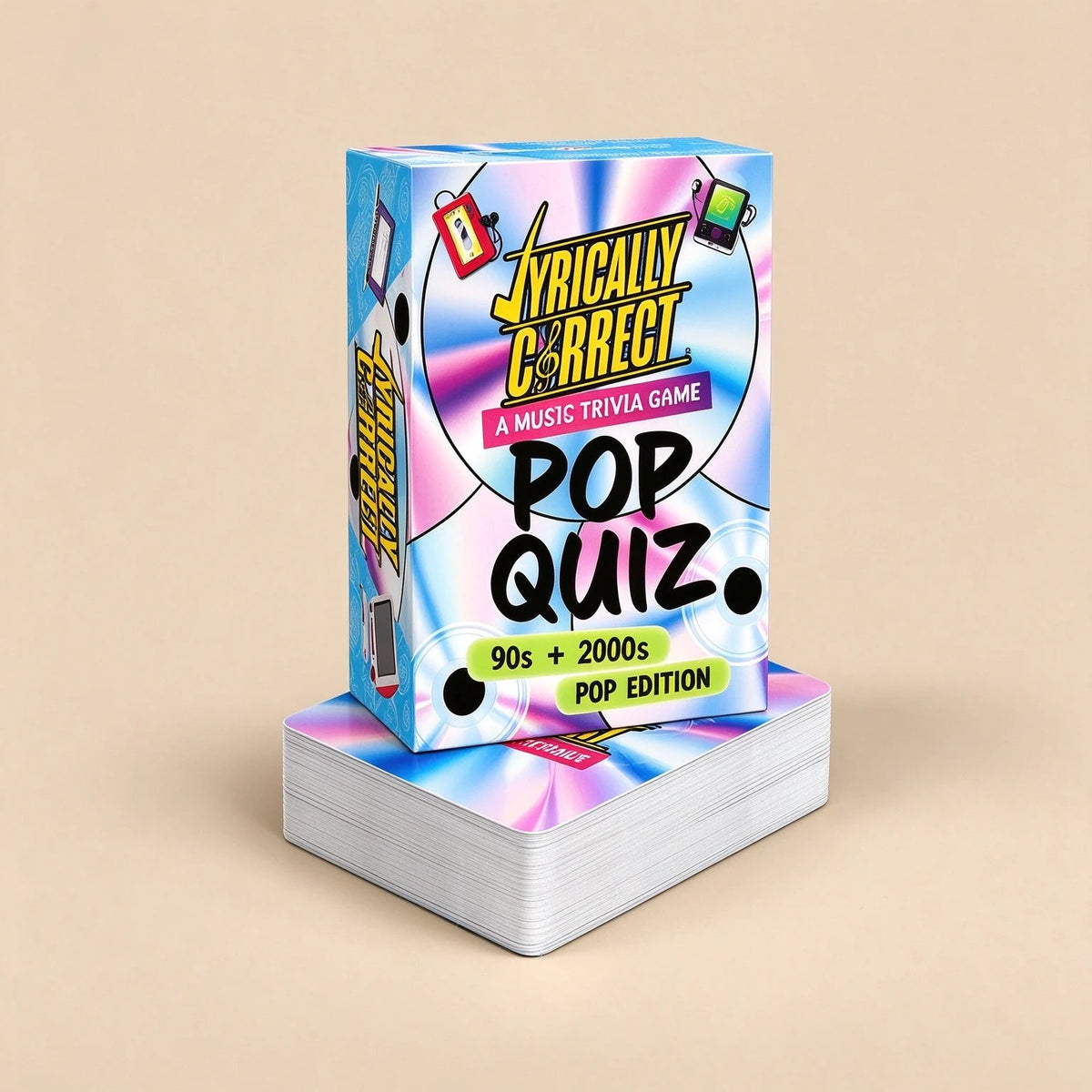 Lyrically Correct Music Trivia Game Bundle – Country, Hip-Hop, R&B & Pop Editions