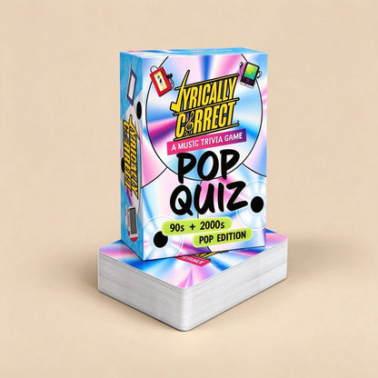 Lyrically Correct Music Trivia Game Bundle – Country, Hip-Hop, R&B & Pop Editions