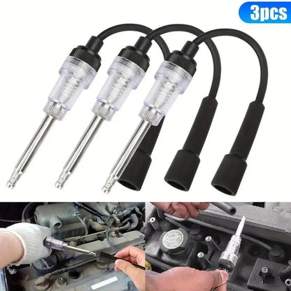 Inline Spark Plug Tester Fast Ignition Check Tool for Cars, Lawn Mowers, Motorcycles & Small Gas Engines