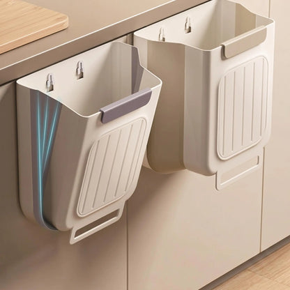 2026 New Hanging Bin for Kitchen Cabinet Doors, Plastic Folding Garbage Bin for Cabinet🗑️ - image 10