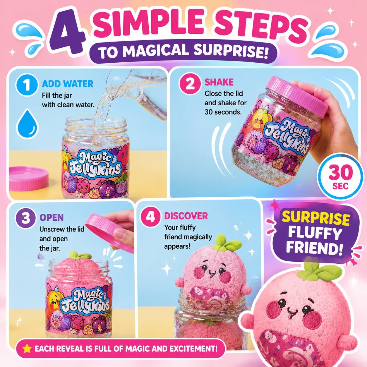 ✨ Surprise Reveal Squishy Characters | The Water Reveal Toy That Brings Magic To Life