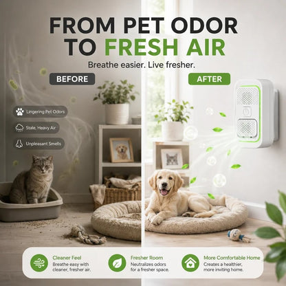 🎉🔥Surprise 50% off！🐈🐕Enjoy fresh air all the time！Mini Plug-In Negative Ion Air Purifier