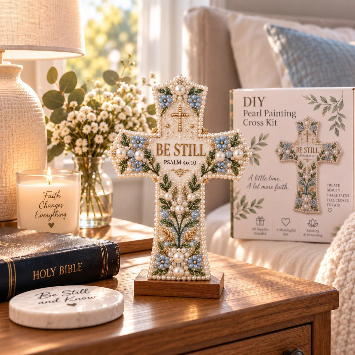 🎄✨ Last Day 49% OFF ✝️ Scripture Cross DIY Kit Collection
