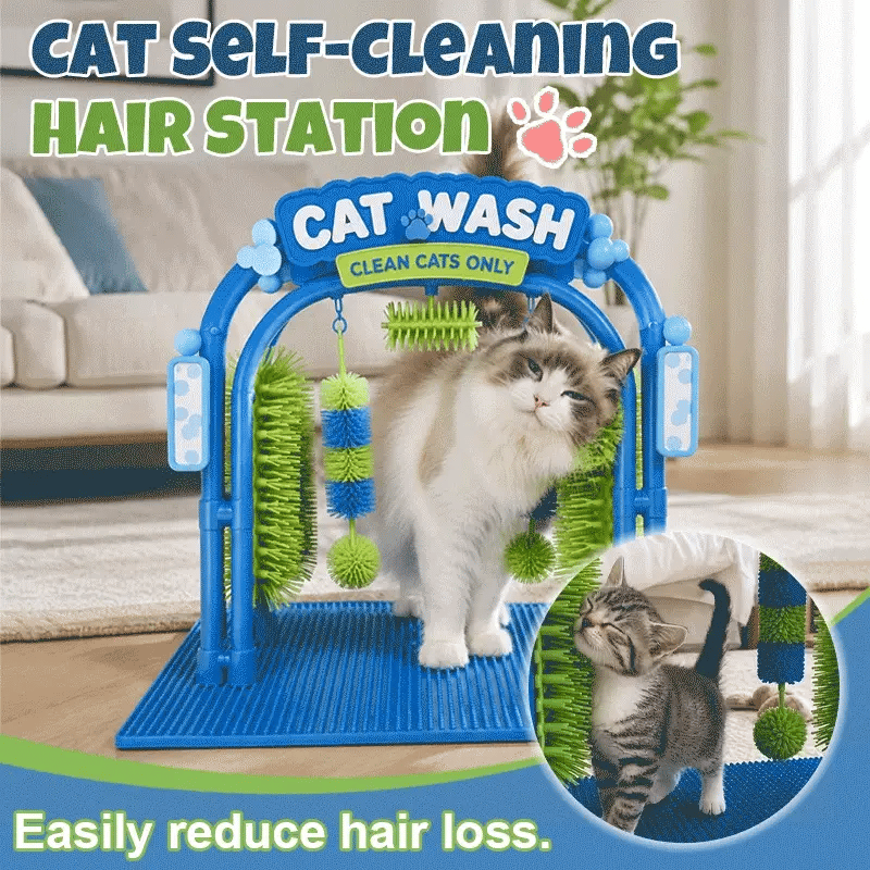 Cat Wash Grooming Station🐱