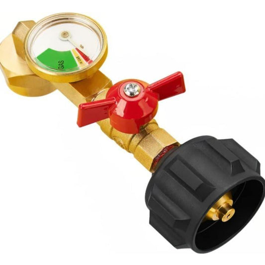 🎉✨ Top-Rated Propane Refill Elbow Adapter with Tank Gauge