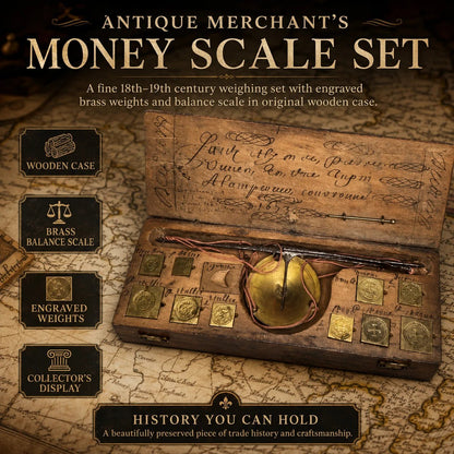 Antique Merchant’s Money Scale™ – A Piece of History You Can Hold