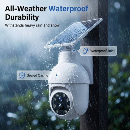 ⏰Final 6 Hours Sale 49% OFF🔥🔥 - Solar-Powered Simulated Surveillance Camera Street Light