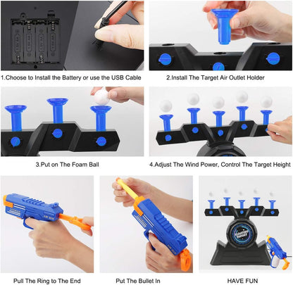 🎉🎯 Fun Floating Target Game – Electric Shooting Toy for Kids!