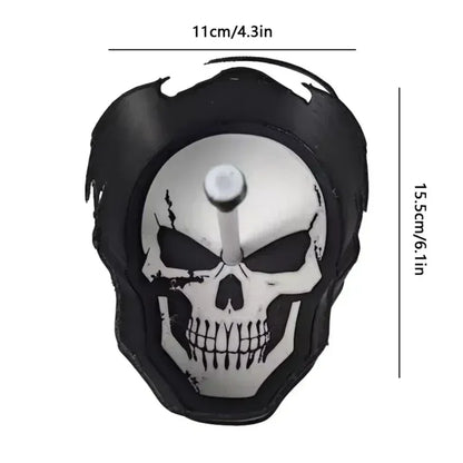 💀 Grim Reaper Shadow Projection Wall Light – No-Drill Halloween Decor