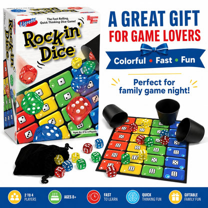 🔥LAST DAY 50% OFF - 🎲Ligretto Rocking Dice Game