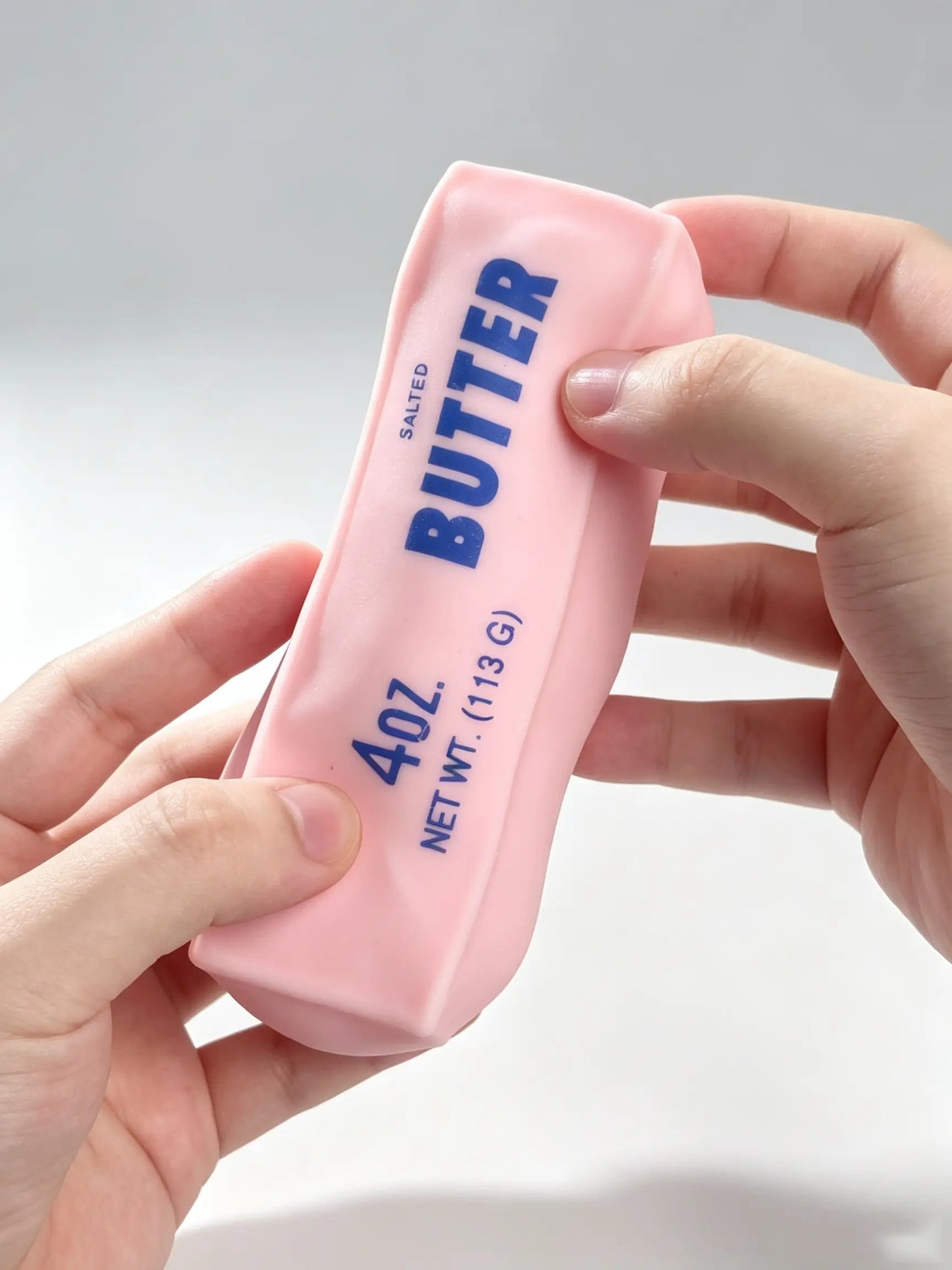 🧈 Crunchy Butter Bar Squishy Toy – Satisfying Squeeze Sensory Fidget Toy for Stress Relief, Relaxation & Fun 🎧