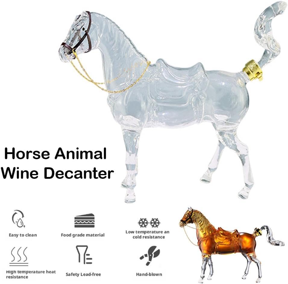 Perfect Christmas Day Gift🐎💖Kollea Horse Shaped Whiskey Decanter Set
