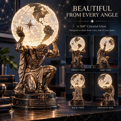 🌍 Atlas Illuminated World Sphere Lamp🌍