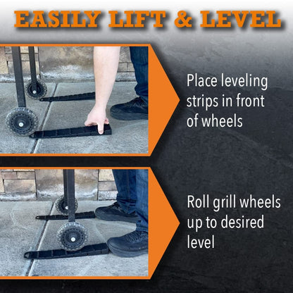 BBQ Grill Leveling Shims — Pack of 2