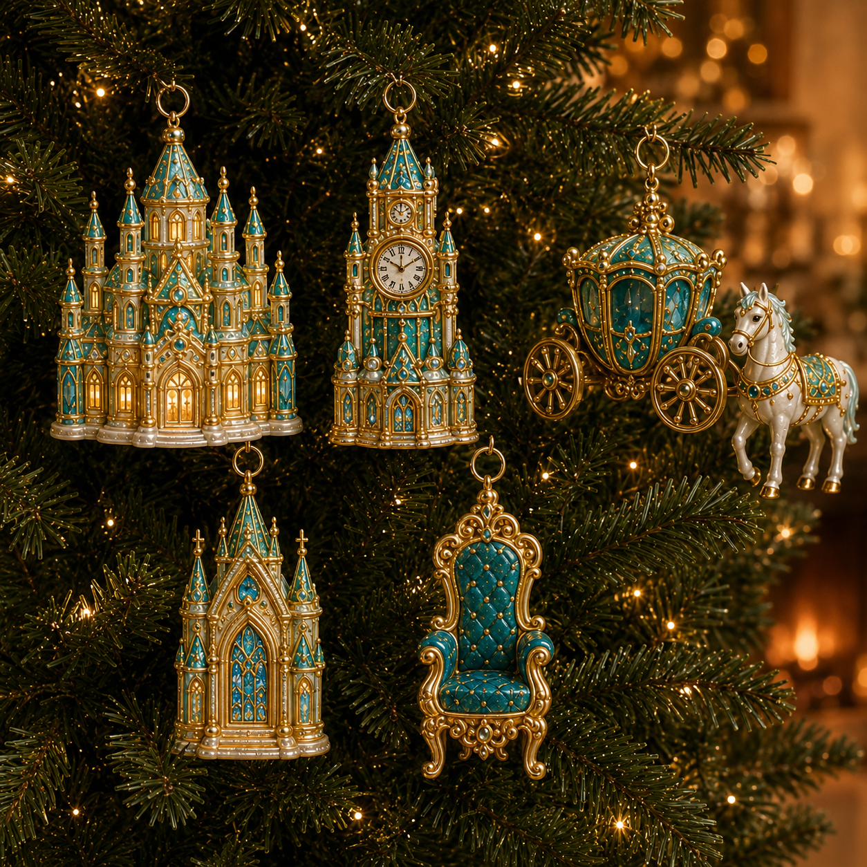 ❤️✨2026 Royal Christmas Palace Luxury Countdown Gift Set