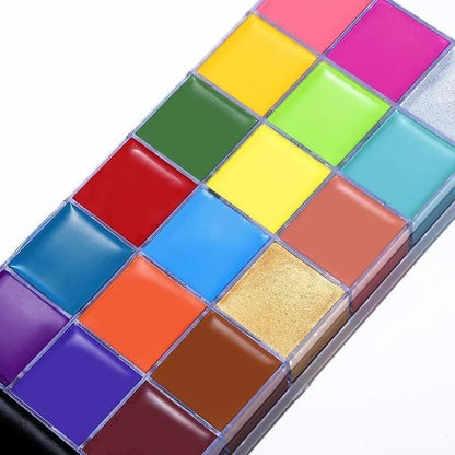 🔥HOT SALE🔥🎃Halloween Early Sale🎨 20-Color Face & Body Oil Paint Palette
