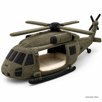Military Vehicle Shaped Dog Bed