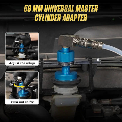 🔩 Universal 58mm Master Cylinder Brake Bleeder Adapter Kit