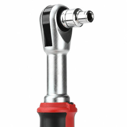 Compact Cordless Electric Ratchet Tool with LED Light | Rechargeable Handheld Power Driver for Automotive Repairs & DIY Projects
