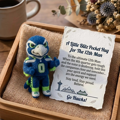 Blitz Felt Pocket Hug – For the Ultimate 12th Man