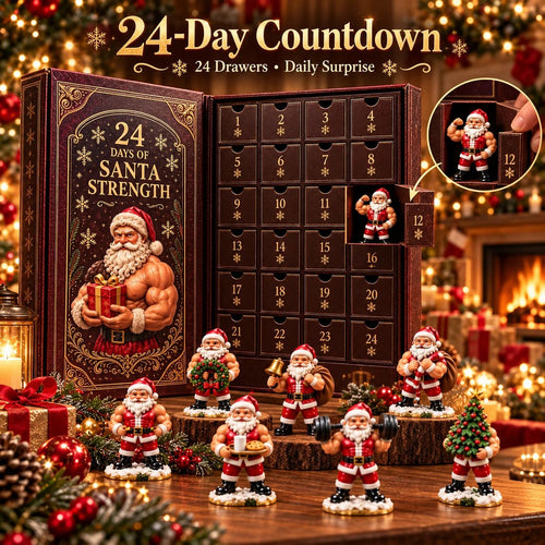 💪🎅 Santa Strength 24-Day Countdown Advent Calendar 2026
