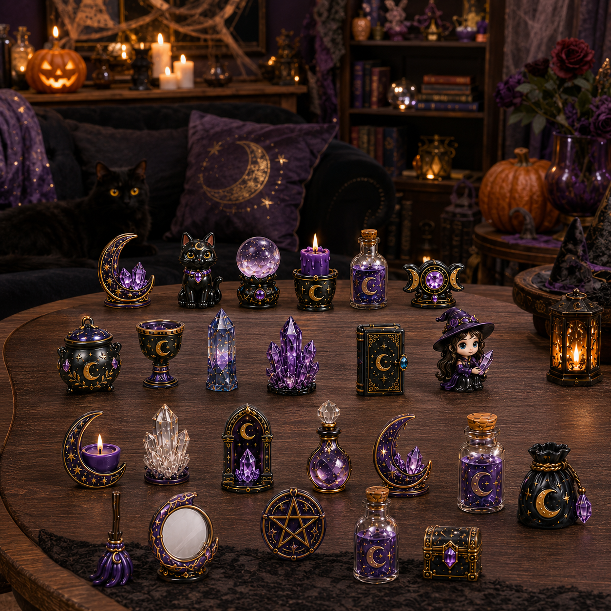 Crystal Witch Advent Calendar 2026 – 24 Magical Miniature Surprises