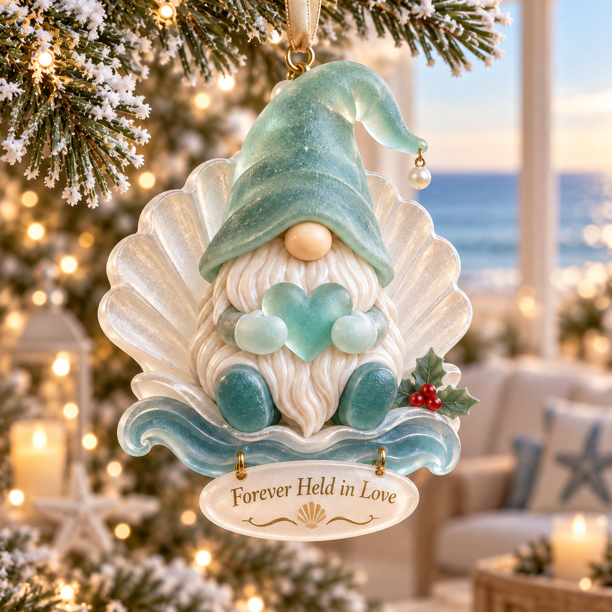 Coastal Gnome Christmas Decor | Enduring Love