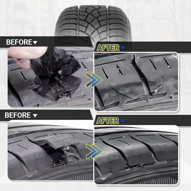 Weather-Resistant Waterproof Flexible Tire Repair Adhesive