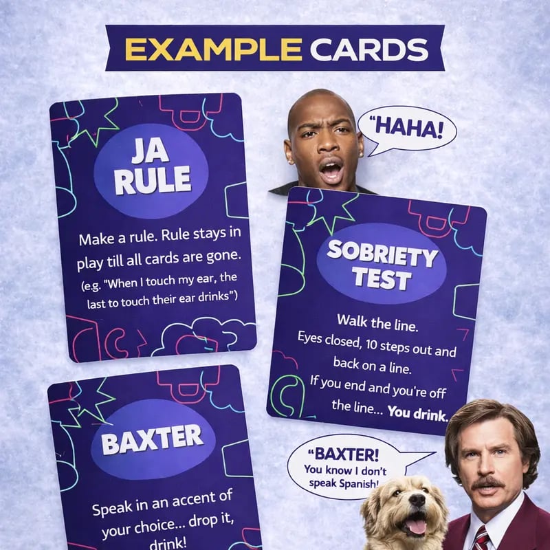 🔥🍻 The Ultimate Party Challenge Game – Draw Cards, Take Risks & Trigger The Surprise