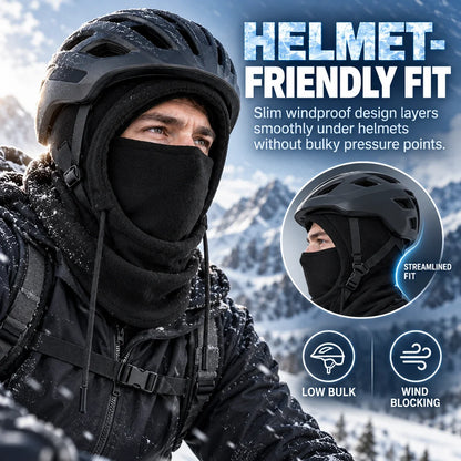 3-in-1 Thermal Winter Balaclava & Windproof Fleece Hood ❄️